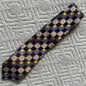 Pavone 100% silk necktie, handmade in Italy